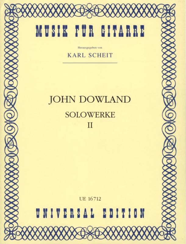 John Dowland - Solowerke 2