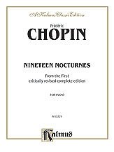 Frédéric Chopin - Chopin: Nineteen Nocturnes (Ed. Franz Liszt)