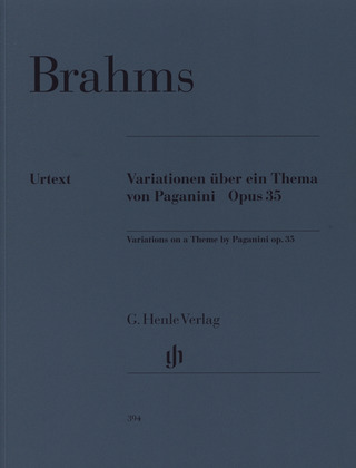 Johannes Brahms - Variations sur un thème de Paganini op. 35