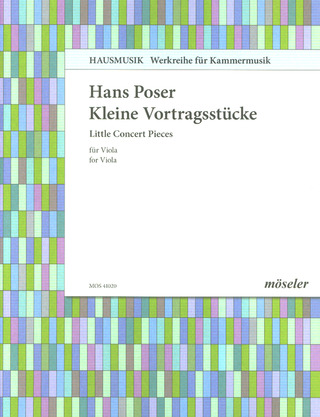 Hans Wolfgang Poser - Kleine Vortragsstücke