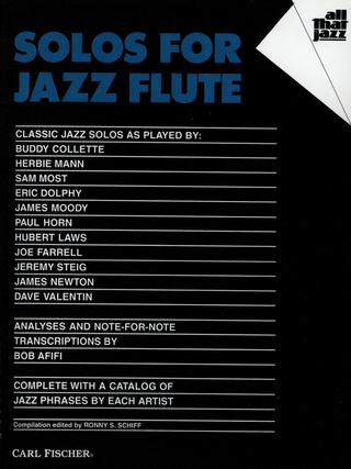 Solos For Jazz Flute