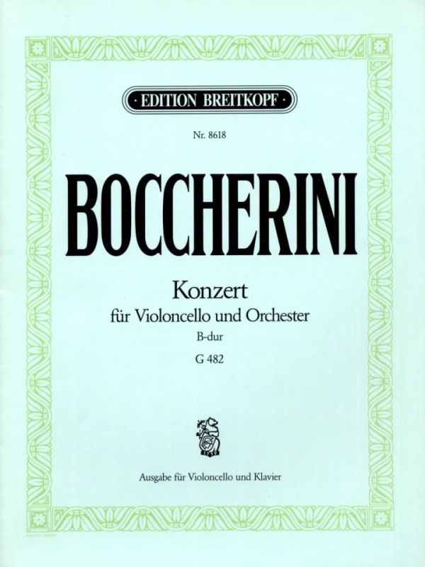 Luigi Boccherini - Violoncello Concerto in Bb major G 482