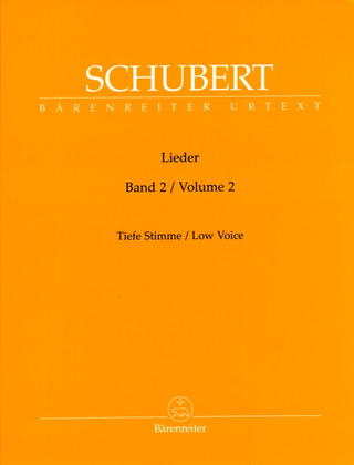 Franz Schubert - Lieder 2 (Low Voice)