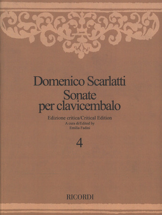 Domenico Scarlatti - Sonate per clavicembalo 4