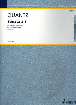 Johann Joachim Quantz - Sonata à 3