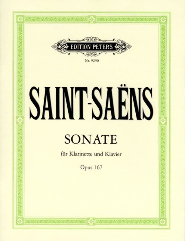 Camille Saint-Saëns - Clarinet Sonata in E-flat op.167