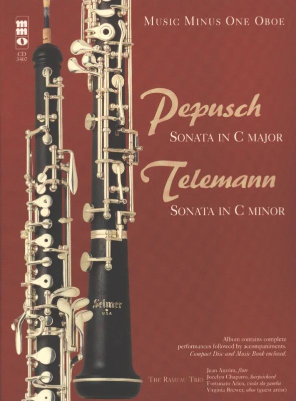 Johann Christoph Pepuschm fl. - Music Minus One Oboe – Pepusch and Telemann