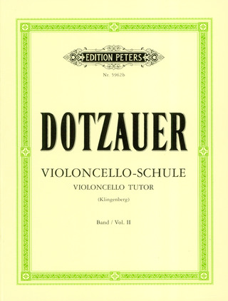 Friedrich Dotzauer - Violoncello-Schule 2