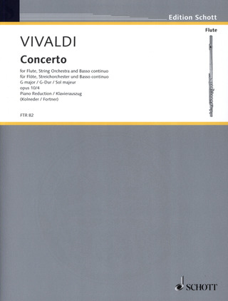 Antonio Vivaldi - Concerto Nr. 4  G-Dur op. 10/4 RV 435/PV 104