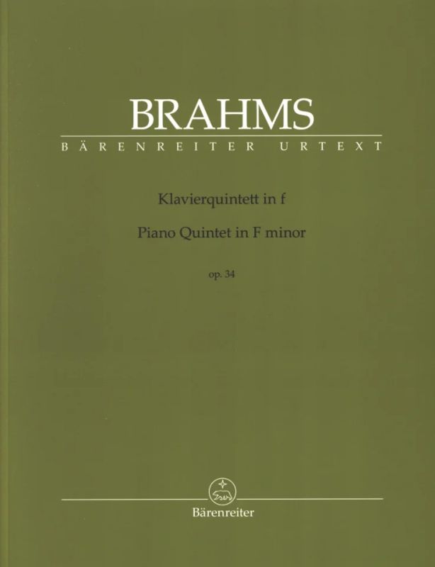 Johannes Brahms - Piano Quintet in F minor op. 34