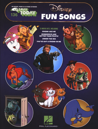 E-Z Play Today 136: Disney Fun Songs