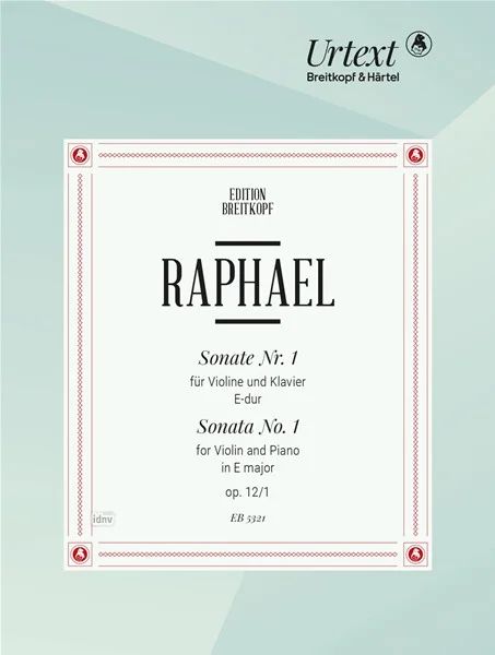 Günter Raphael - Sonata No. 1 E Major op. 12/1