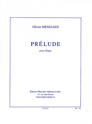 Olivier Messiaen - Prelude