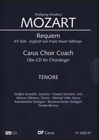 Wolfgang Amadeus Mozart - Requiem KV 626 – Carus Choir Coach