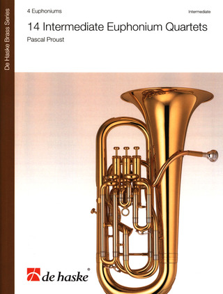 Pascal Proust - 14 Intermediate Euphonium Quartets