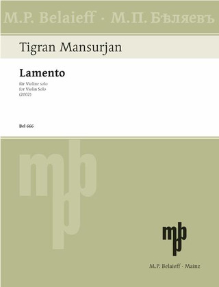 Tigran Mansurjan - Lamento