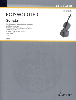 Joseph Bodin de Boismortier - Sonata g-Moll op. 26 (1729)