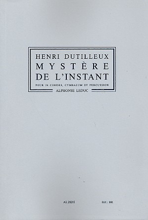 Henri Dutilleux - Mystère de l'Instant (Orchestra)