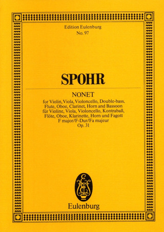 Louis Spohr: Nonett  F-Dur op. 31
