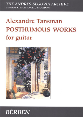Alexandre Tansman - Posthumous Works