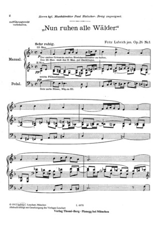  Lubrich Fritz - Fünf Choral-Improvisationen op. 26