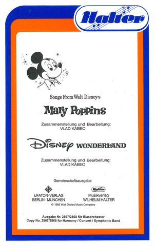 Richard M. Sherman y otros. - Mary Poppins/ Disney Wonderworld