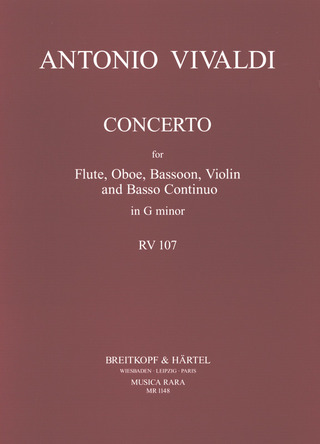 Antonio Vivaldi - Konzert in g RV 107