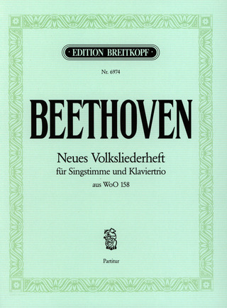 L. van Beethoven - Neues Volksliederheft