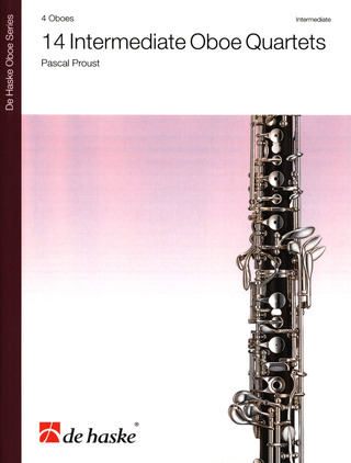 Pascal Proust - 14 Intermediate Oboe Quartets