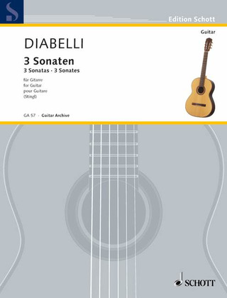 Anton Diabelli - 3 Sonaten
