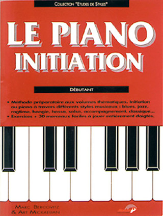 Marc Bercovitz - Le Piano Initiation - Débutant