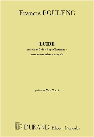 Francis Poulenc - Luire