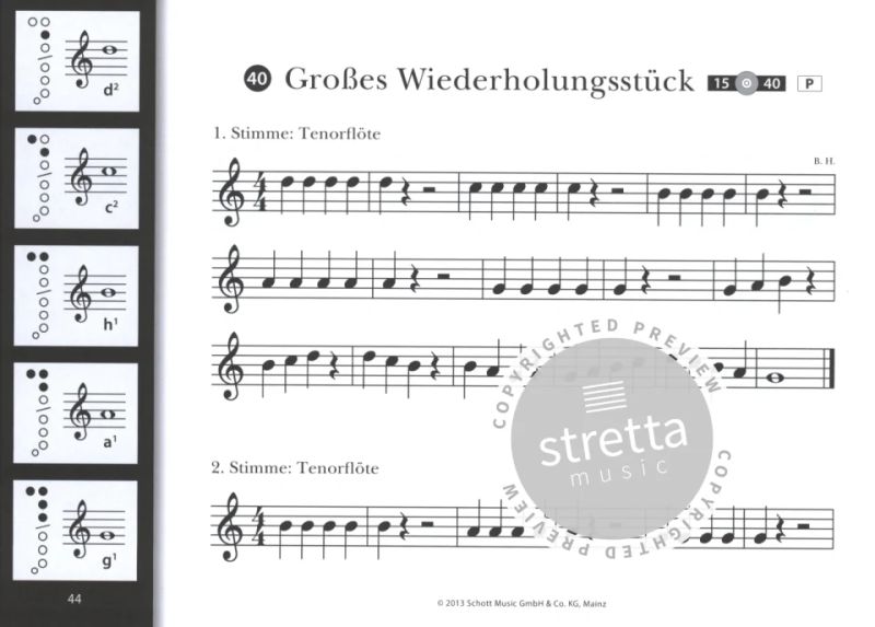 Barbara Hintermeier et al.: Senioren musizieren – Blockflöte 1 (4)