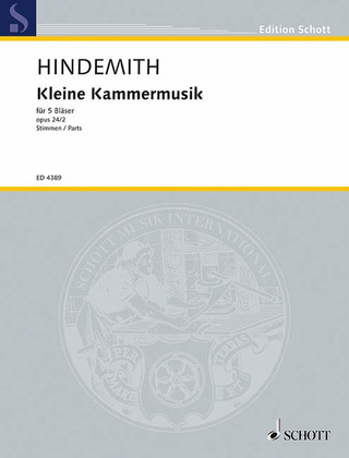 Paul Hindemith - Kleine Kammermusik