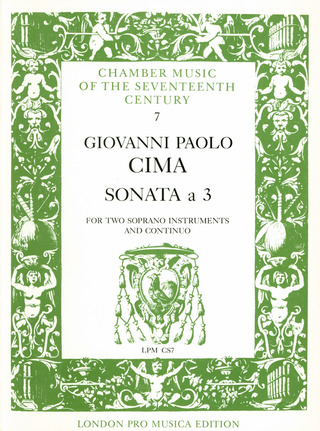 Giovanni Paolo Cima - Sonata a Tre