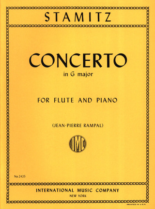 Carl Stamitz: Concerto in G Major op. 29
