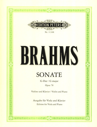 Johannes Brahms - Sonate G-Dur op. 78