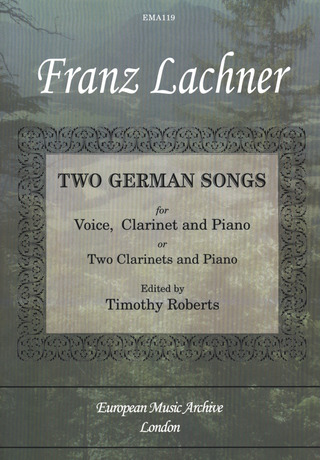 Franz Lachner - Two German Songs