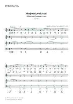 Einojuhani Rautavaara - A Kalevala Christmas Hymn