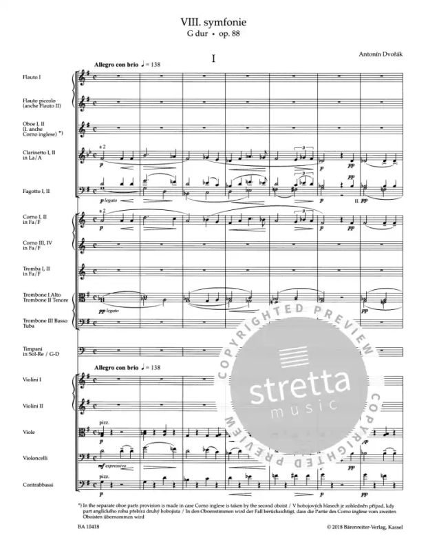 Antonín Dvořák - Symphony Nr. 8 G major op. 88