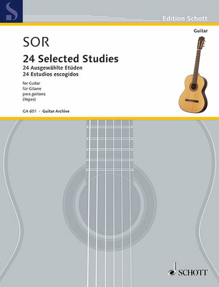Fernando Sor - 24 Selected Studies