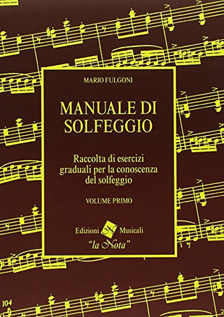 Mario Fulgoni - Manuale di Solfeggio 1