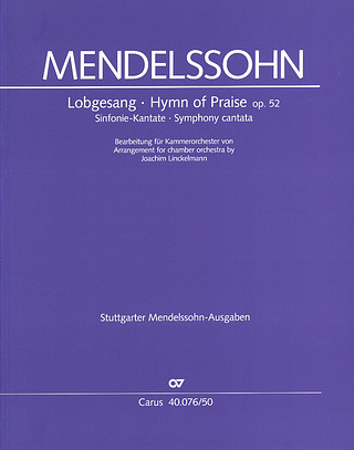 F. Mendelssohn Bartholdy - Lobgesang op. 52
