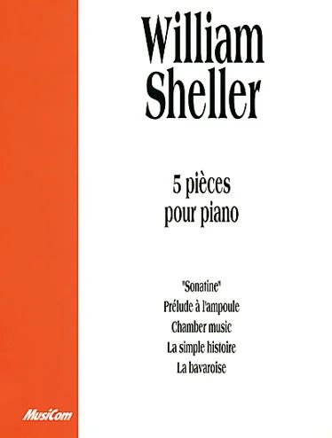William Sheller - 5 Pièces pour Piano