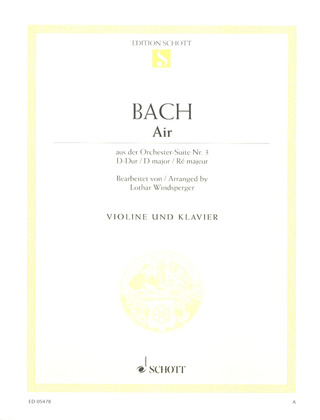 Johann Sebastian Bach - Air C-Dur BWV 1068