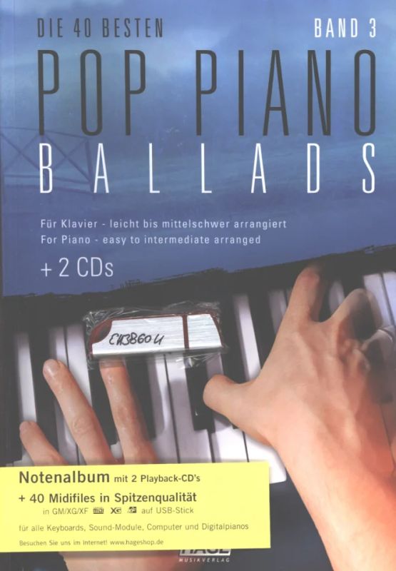 Die 40 Besten Pop Piano Ballads 3 (0)
