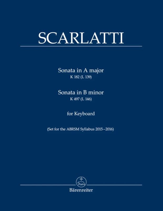 Domenico Scarlatti - Sonata in A Major K 182 (L 139) / Sonata in B minor K 497 (L 146)