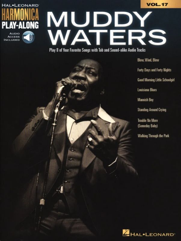 Muddy Waters - Harmonica Play-Along Volume 17: Muddy Waters (Book/Online Audio)