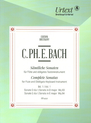 Carl Philipp Emanuel Bach: Complete Sonatas 1