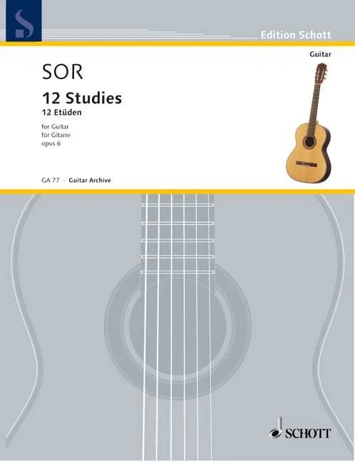Fernando Sor - 12 Studies